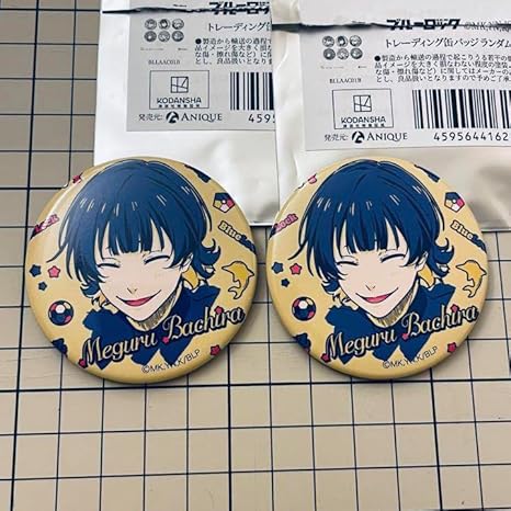週間売れ筋 蜂楽 ブルーロック 廻 20点 缶バッジ アニーク バッジ